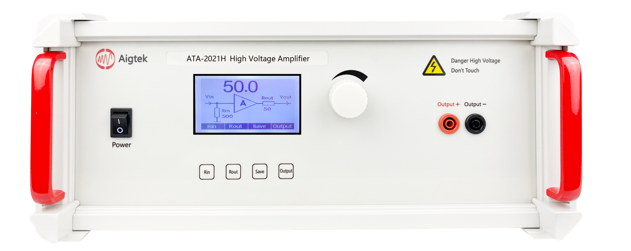 功率放大器--功率驅(qū)動(dòng)壓電陶瓷的測(cè)試研究